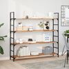 vidaXL Floating Shelf 160x30x2 cm Oil Finished Solid Wood Acacia