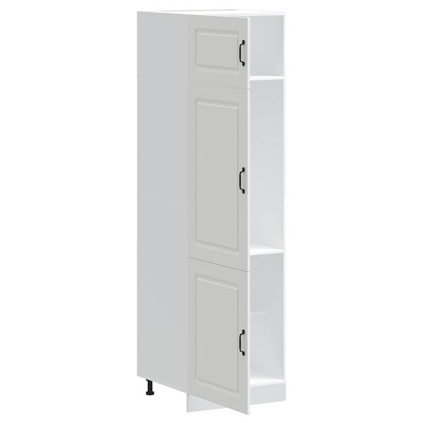 vidaXL Kitchen Cupboard Kalmar White Engineered Wood
