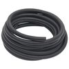 vidaXL Hybrid Air Hose Black 0.6" 5 m Rubber and PVC