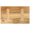 vidaXL Table Top 60x30x3.8 cm Rectangular Solid Wood Rough Mango
