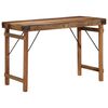 vidaXL Dining Table Brown 110 x 55 x 76 cm Solid reclaimed wood