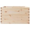 vidaXL Garden Planter 80x80x46 cm Solid Wood Pine
