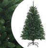 vidaXL Artificial Hinged Christmas Tree 180 cm PVC Medium Green