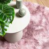 vidaXL Shaggy Rug High Pile NAVARRA Dusty Pink 200x200 cm Polyester