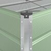 vidaXL Planter Pastel Green 290 x 100 x 45 cm Galvanised Steel