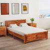vidaXL Bed Frame without Mattress Solid Acacia Wood 120x200cm