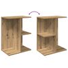 vidaXL Bedside Tables 2 pcs Artisan Oak 46.5x29x61 cm Engineered Wood