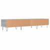 vidaXL TV Cabinet Grey Sonoma 150x36x30 cm Engineered Wood