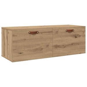 vidaXL Wall-Mounted Cabinet Artisan Oak 100 x 36.5 x 35 cm