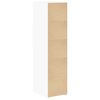 vidaXL Highboard White 30x42.5x124 cm Engineered Wood
