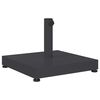 vidaXL Parasol Base Dark Grey 45 x 45 x 31.5 cm