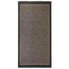 vidaXL Outdoor Flatweave Rug 100x200 cm Dark Brown