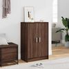vidaXL Shoe Cabinet Brown Oak 60x35x92 cm Engineered Wood