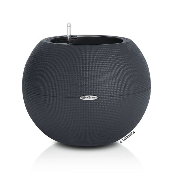 LECHUZA Planter PURO Color 50 ALL-IN-ONE Diameter 50 cm Slate