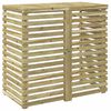 vidaXL Air Conditioner Cover 110 x 58 x 105 cm Impregnated Pine Wood