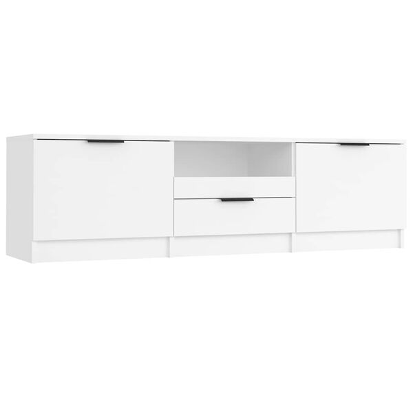 vidaXL TV Cabinet White 140x35x40 cm Engineered Wood