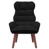vidaXL Armchair Black 69 x 74 x 93 cm Velvet