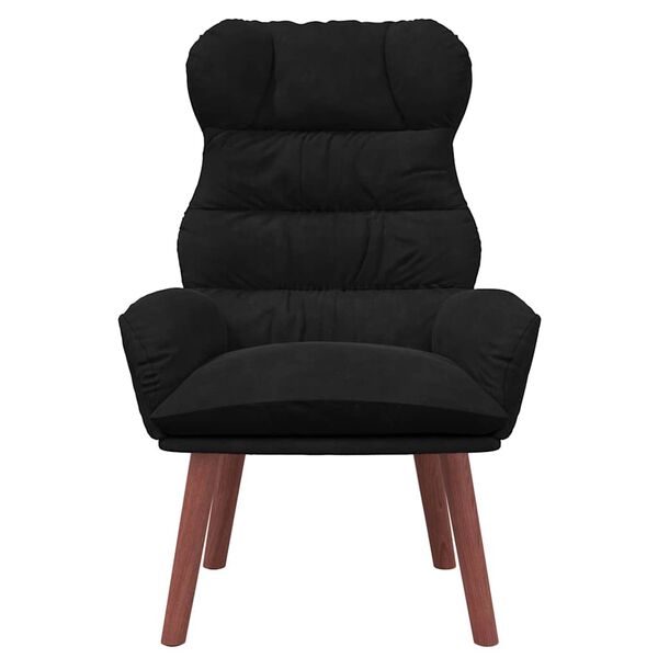 vidaXL Armchair Black 69 x 74 x 93 cm Velvet