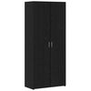 vidaXL Highboard 2 pcs Black Oak 80 x 42 x 185 cm