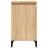 vidaXL Bedside Cabinets 2 pcs Sonoma Oak 40x35x70 cm Engineered Wood