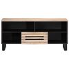 vidaXL TV Cabinet 100x34x46 cm Solid Wood Mango