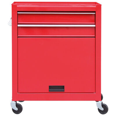 VOREL Roller Cabinet with 6 Drawers 62x33x107 cm