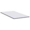 vidaXL Coconut Topper White 100 x 200 x 5 cm Jaquard Fabric