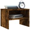 vidaXL Bedside Cabinets 2 pcs Smoked Oak 40x30x30 cm Engineered Wood