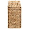 vidaXL Toilet Roll Holder Natural 36 x 18 x 31 cm Water hyacinth