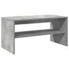 vidaXL TV Cabinet Concrete Grey 80x40x40 cm Engineered Wood