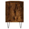 vidaXL TV Cabinet Smoked Oak 150x30x44.5 cm Engineered Wood
