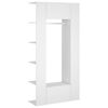 vidaXL Hallway Cabinets 2 pcs White Engineered Wood