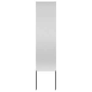 vidaXL Garden Privacy Screen Silver 32 x 140 cm Galvanised steel