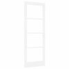 vidaXL Interior Door ORKDAL White Primed 78 x 211 cm