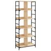 vidaXL Bookshelf Sonoma Oak 78,5x33x188,5 cm Engineered Wood