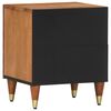 vidaXL Bedside Cabinet 40x33x46 cm Solid Wood Mango