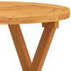 vidaXL Bistro Table Ø46x47 cm Solid Wood Acacia