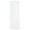 vidaXL Highboard High Gloss White 60x35.5x103.5 cm Engineered Wood
