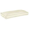 vidaXL Pallet Cushion Set 3 pcs Cream 120 x 60 x 12 cm Oxford fabric