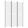 vidaXL 3-Panel Room Divider White 150x200 cm Fabric