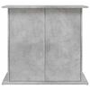 vidaXL Aquarium Stand Concrete Grey 81x36x73 cm Engineered Wood