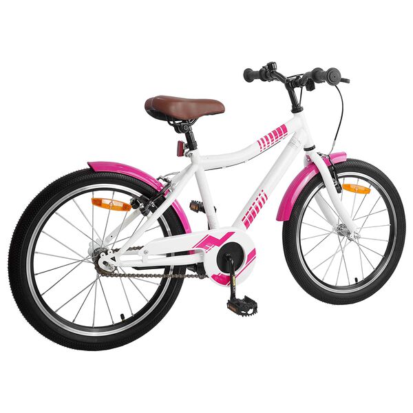 vidaXL Kids Bike 18'' for 5-7 Years Old Pink