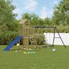 vidaXL Outdoor Playset Impregnated Wood Pine