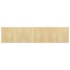 vidaXL Rug Rectangular Light Nature 70x300 cm Bamboo
