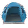 vidaXL Family Tent Igloo 6-Person Blue Waterproof