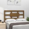 vidaXL Bed Headboard Honey Brown 105.5x4x100 cm Solid Wood Pine