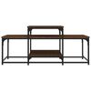 vidaXL Coffee Table Brown Oak 102x60x45 cm Engineered Wood