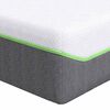 vidaXL Mattress White and Grey 80 x 200 cm Pocket Spring