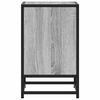 vidaXL Bedside Cabinets 2 pcs Grey Sonoma 40x31x50 cm Engineered Wood and Metal