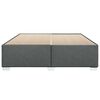 vidaXL Bed Frame without Mattress Dark Grey Super King Fabric